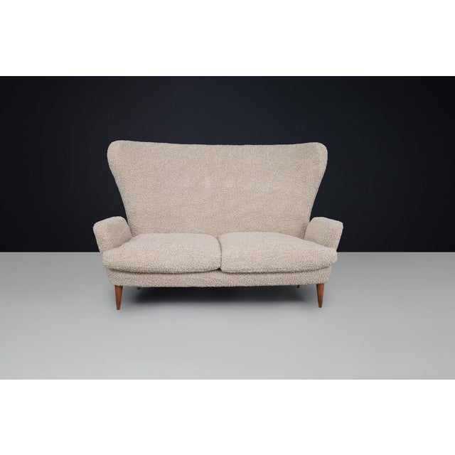 Mid-Century Modern Sofa by Emilio Sala & Giorgio Madini, 1950s For Sale - Image 3 of 10