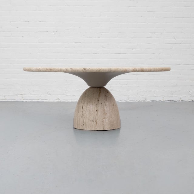 Mid-Century Modern Travertine Finale Coffee Table by Peter Draenert for Draenert, 1970s For Sale - Image 3 of 18