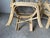 Vintage Boho Chic Coastal Rattan & Leather-Wrapped Dining Chairs – Set of 4 For Sale - Image 11 of 12