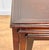 Brown Antique Traditional Mahogany Cocktail Nesting Tables - Set of 3 For Sale - Image 8 of 10
