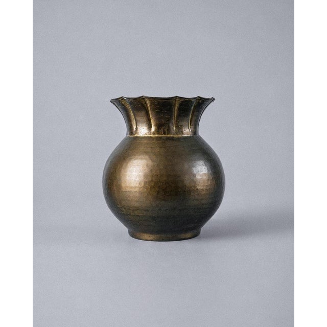 Vintage Brass Vase, 1960s For Sale - Image 10 of 10