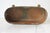 Metal Vintage Oval Copper and Brass Planter or Jardiniere For Sale - Image 7 of 9