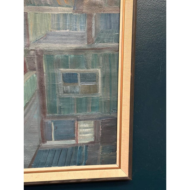 Ragnar Svedberg, Landscape Composition, 1950s, Oil Painting on Panel, Framed For Sale - Image 9 of 18