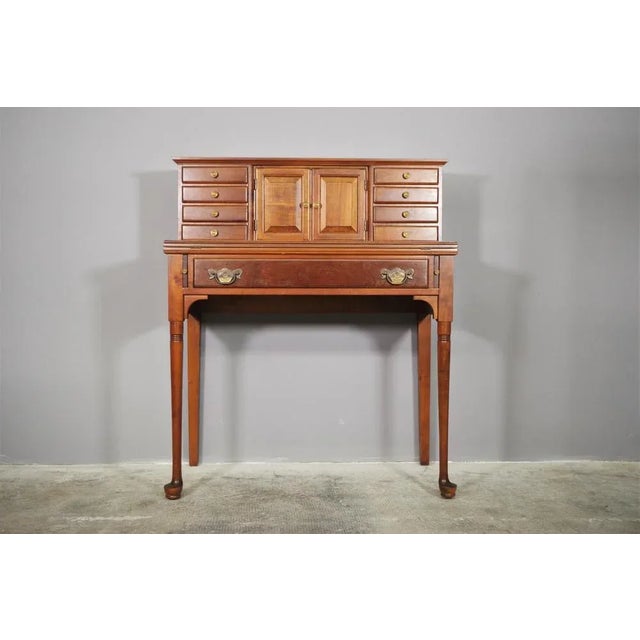 Writing Desk in Beech, 1970s For Sale - Image 15 of 15