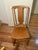 Traditional Antique Tiger Oak Rocking Chair, Side Chair and Accent Table, Set of 3 For Sale - Image 3 of 12
