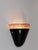 Febo Wall Lamp Sconce in Black Murano Glass by Roberto Pamio for Leucos, Italy, 1980s For Sale - Image 10 of 18