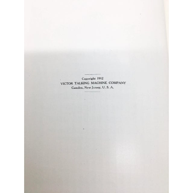 Paper 1912 The Victor Book of the Opera First Edition Book For Sale - Image 7 of 10