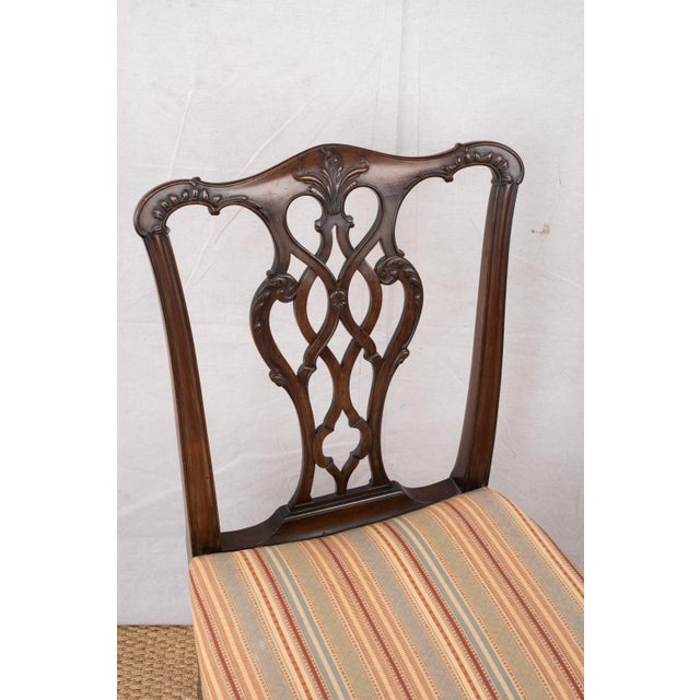 Early 20th Century Early 20th Century Chippendale Style Dining Chair For Sale - Image 5 of 9