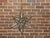 Mid 20th Century Mid Century Modern French Star Glass and Metal Light Fixture with Single Socket For Sale - Image 9 of 12