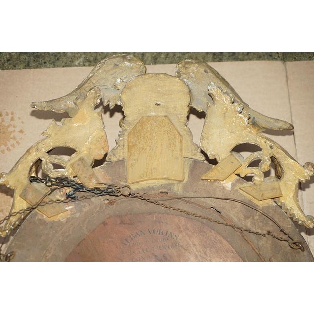 Antique Regency Gold Giltwood Mirror, 1820 For Sale - Image 13 of 18