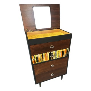 Mid-Century Modern Teak Chest of Drawers, 1950s For Sale