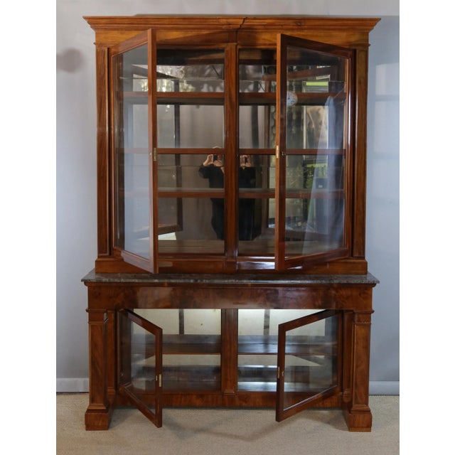Display Cabinet in Mahogany For Sale - Image 9 of 12
