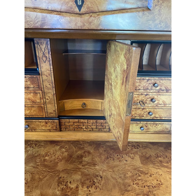 Late 20th Century William Switzer Austrian Biedermeier Secretary Desk Chest For Sale - Image 10 of 14