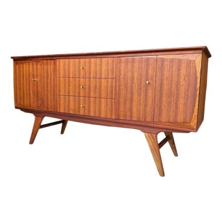 Mid-Century Modern Art Deco Teak Sideboard from Beautility, 1960s For Sale