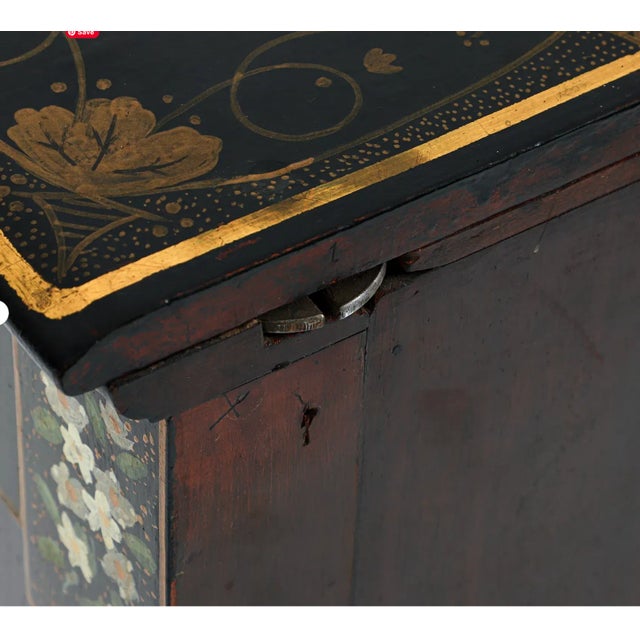 Black Dauler Close and Johns Hand Painted Mahogany Dresser For Sale - Image 8 of 9