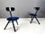 Foldable Stools attributed to Calligaris, 1990s, Set of 2 For Sale - Image 3 of 10