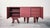 2M Multileg Cabinet in Red Ash by Jaime Hayon for BD Barcelona It can be uniquely configured with twelve elaborate leg...