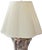 Antique Late 19th Century Silver-Plated Oil Lamp Converted to Table Lamp With Bird & Floral Decoration, 23" For Sale - Image 11 of 14