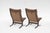 Vintage High-Back Siesta Chairs by Ingmar Relling for Westnofa Norway, 1960s, Set of 2 For Sale - Image 3 of 8