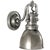 Yoke Suspended Sconce in Antique Nickel with Antique Nickel Shade Designer: Chapman & Myers Height: 10.25" Extension: 9.5"...