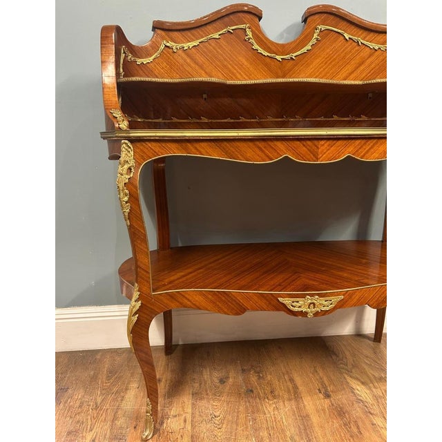 French Console Table in Kingwood For Sale - Image 6 of 18