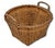 American Excellent Smaller 10 Inch Size Antique American Hand Woven Ash Splint Berry Basket With Nice Patina - Late 19th Century For Sale - Image 3 of 18