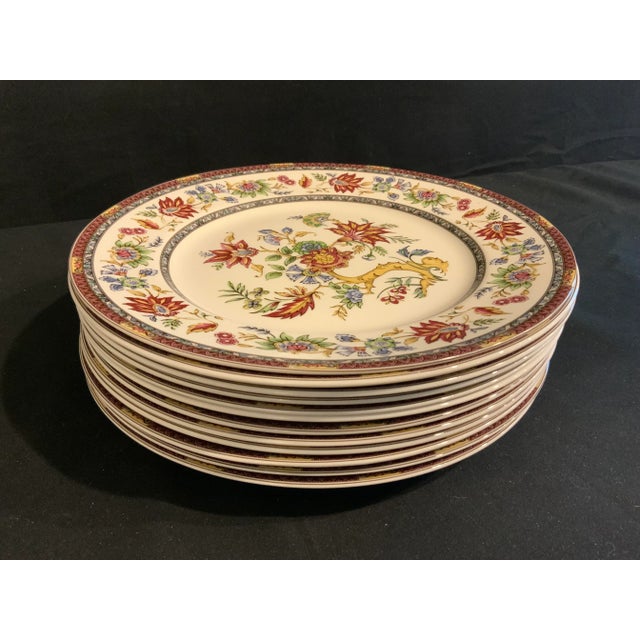 1990s Queen’s “Indian Tree” Dinner Plates Set of 12 Chairish