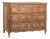 18th Century French Bleached Oak Chest of Three Drawers For Sale