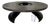 Thomas Pheasant Discus Cocktail Table by Baker Furniture For Sale