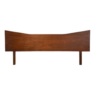 Walnut King Headboard For Sale