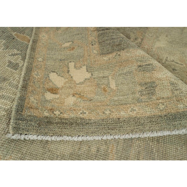 Oushak Rug 3'1" x 4'11" #21378 For Sale In Houston - Image 6 of 8