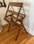 Antique Oak Multifunctional Art Easel For Sale - Image 4 of 7
