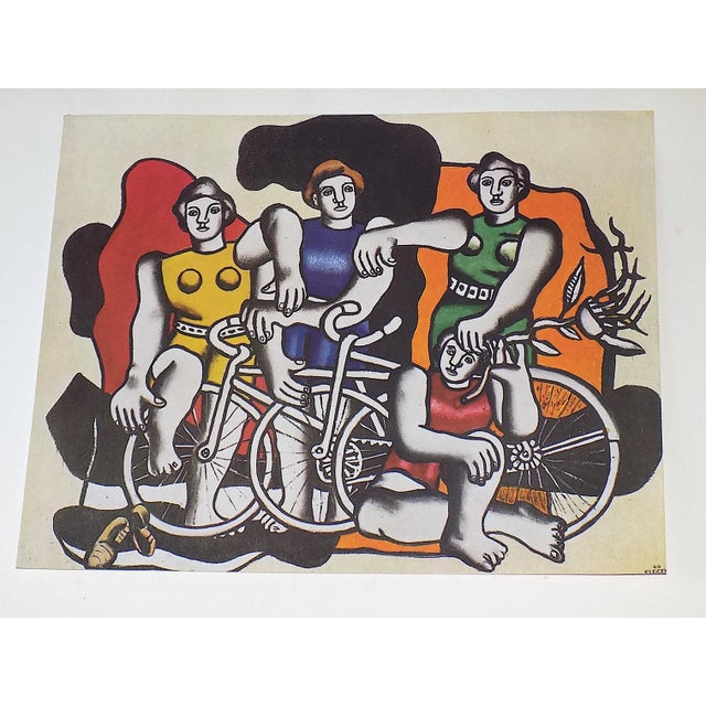 1940s Vintage Mid 20th Century Limited Edition Signed Fernand Leger Cubist Lithographs - Set of 5 For Sale - Image 5 of 8