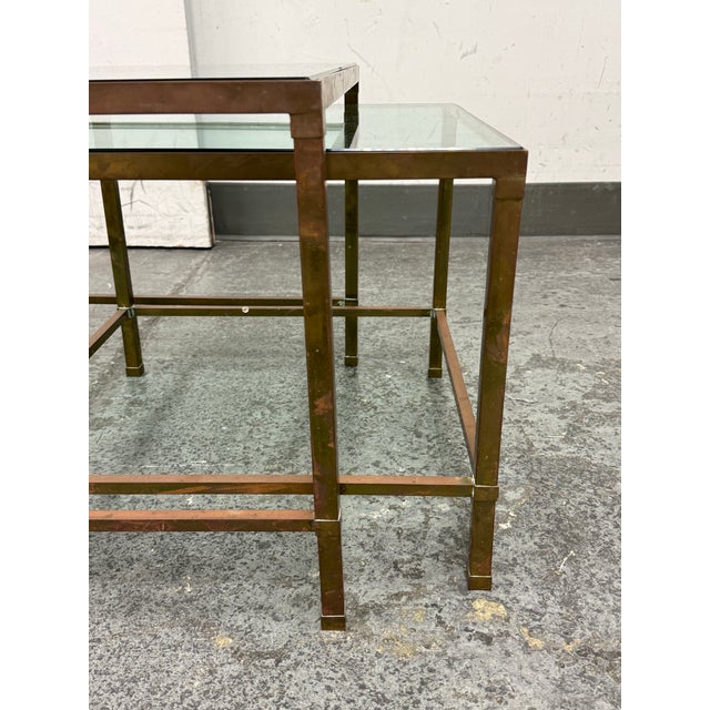 2010s Coup d'Etat Nesting Tables, Set of Three For Sale - Image 5 of 12