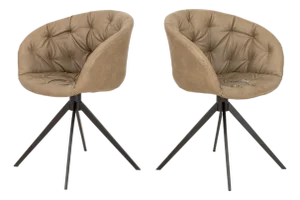 La Seggiola "Cabiria 4g" Chairs, Pair