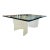 Modern Glass and Lucite Cocktail Table For Sale