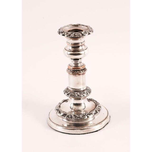 Antique 19th Century George IV Sheffield Telescopic Candleholders, 1825, Set of 2 For Sale - Image 9 of 18