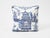 Schumacher Double-Sided Pillow in Nanjing Print For Sale In Charlotte - Image 6 of 8