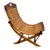 Traditional Early 20th Century English Folding Veranda Bamboo Garden Chair For Sale - Image 3 of 6