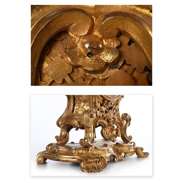 Louis XV Style Clock For Sale - Image 11 of 13