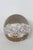 Abstract Art Glass Round Egg Paper Weight Italian Murano Style Millefiori Flowers 5132b For Sale - Image 3 of 10
