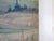 Rustic Early 20th Century Impressionist Misty Blue Winter Landscape Painting For Sale - Image 3 of 6
