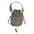 Brown Jacquard Interlace Canvas Mini Mon Tresor For Sale