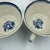 1940s Royal Staffordshire Tonquin Blue Transferware Tea Cups & Saucers – 14 pcs For Sale - Image 12 of 12