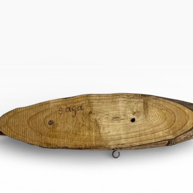 Set of 2 Vintage French Provincial Hand Carved Wood Folk Art Bugs Insects For Sale - Image 15 of 18