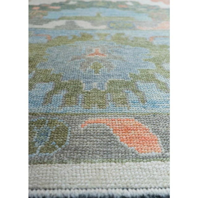 Turkish Turkish Oushak Rug 12'11" x 18'3" #20403 For Sale - Image 3 of 8