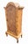 Brown Vintage Bamboo Pagoda 3 Shelf Palm Beach Regency Style Boho Storage Cabinet For Sale - Image 8 of 10