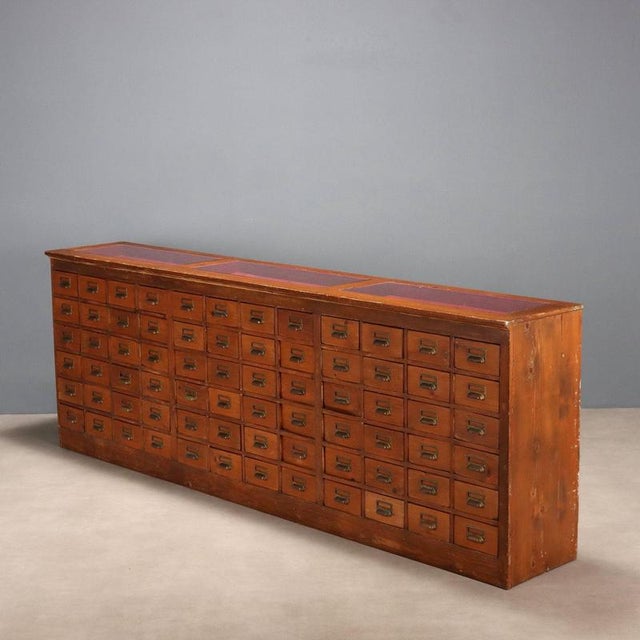 Chest of Drawers in Walnut-Stained Fir For Sale - Image 11 of 11