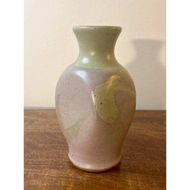 Mid 20th Century Vintage Mid-Century Modern Studio Pottery Vase, Signed For Sale - Image 5 of 7