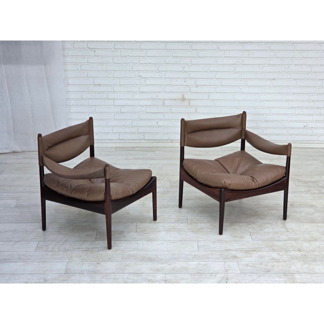 Danish Modus Modular Sofa by Kristian Vedel for Søren Wiladsen, 1974, Set of 3 For Sale - Image 4 of 18